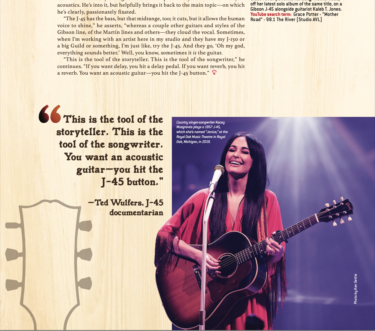 Ted Quoted In Premier Guitar Magazine